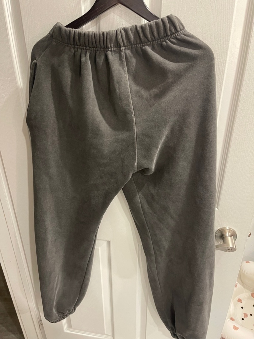 OREO Charcoal Men's Fleece Jogger Sweatpants - Picture 4 of 6